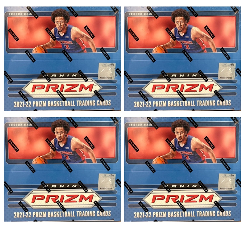 2021-22 Panini Prizm Basketball 24 Pack Retail Box 4x Lot